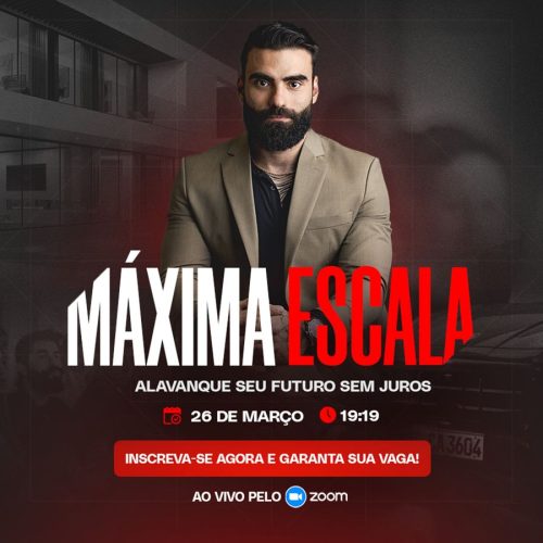 Patrick Suyti realiza evento online gratuito “Máxima Escala” e revela como o consórcio pode transformar sonhos em projetos concretos