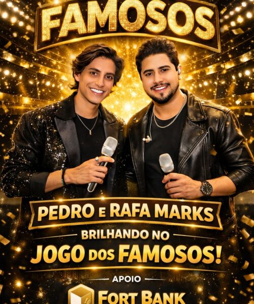 Do palco ao Jogo dos Famosos: Pedro e Rafa Marks ampliam visibilidade no Brasil