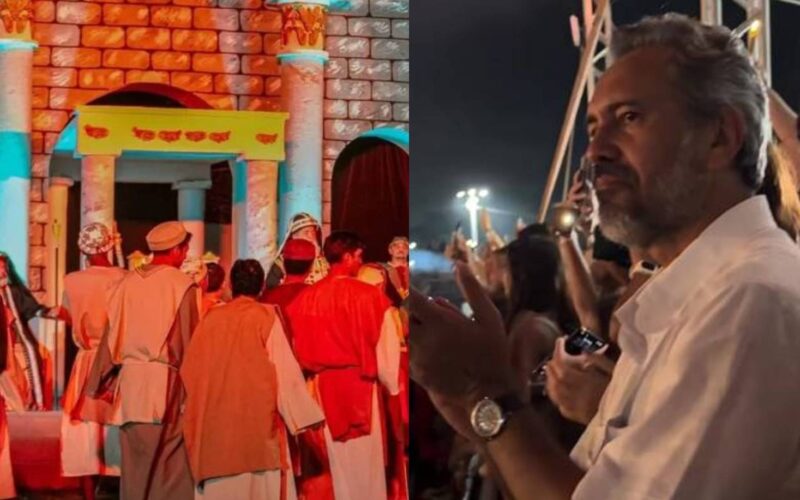 Elmano de Freitas prestigia encenação da Paixão de Cristo em Pacatuba