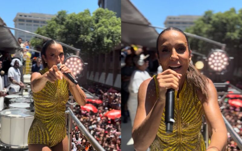 Ivete compartilha recordações com a taça e envia mensagem motivacional à Seleção Brasileira na estreia da Copa