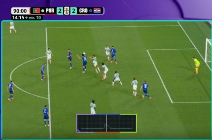 Descubra como uma inovação tecnológica impactou o duelo entre Portugal e Croácia