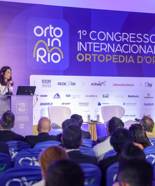 Congresso Internacional de Ortopedia D’Or reúne especialistas do Brasil e do exterior no Rio de Janeiro