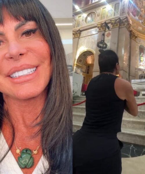 Gretchen realiza promessa de joelhos no Círio de Nazaré após superar problema de saúde: “Curada